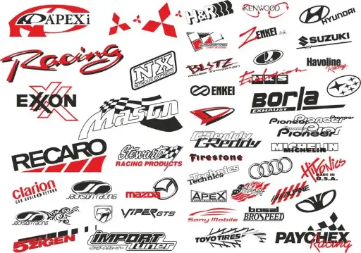 Sticker Singles Square 25pices